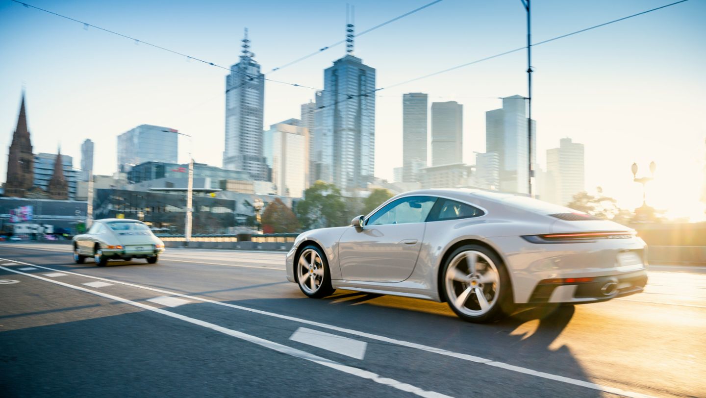 911 from 1965, 911 Carrera S, Melbourne, Australia, 2020, Porsche AG